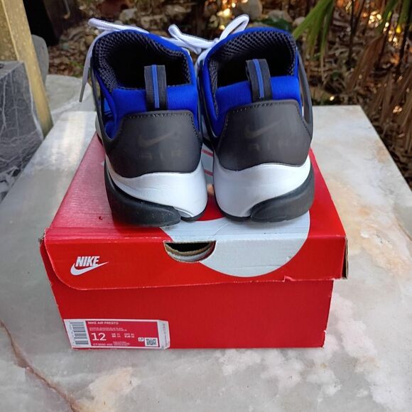 Nike Men\'s Blue and White Presto Trainers main image 8